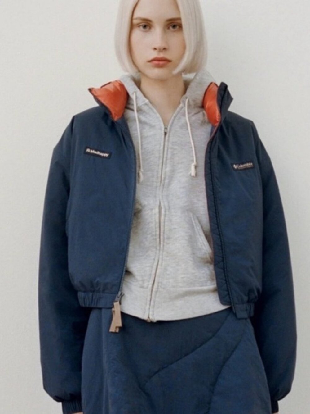 Madhappy-Columbia navy jacket